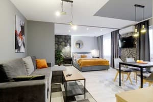 Квартира дизайнерская в центре на бульваре Леси Украинки 17. Апартаменты трехместный  4